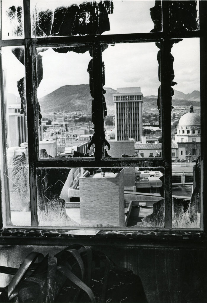 Pioneer Hotel fire in Tucson